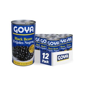 5- 2465 HABICHUELAS NEGRAS GOYA 12/29 OZ